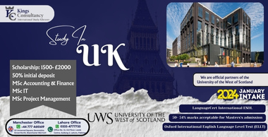 university of the west of Scotland